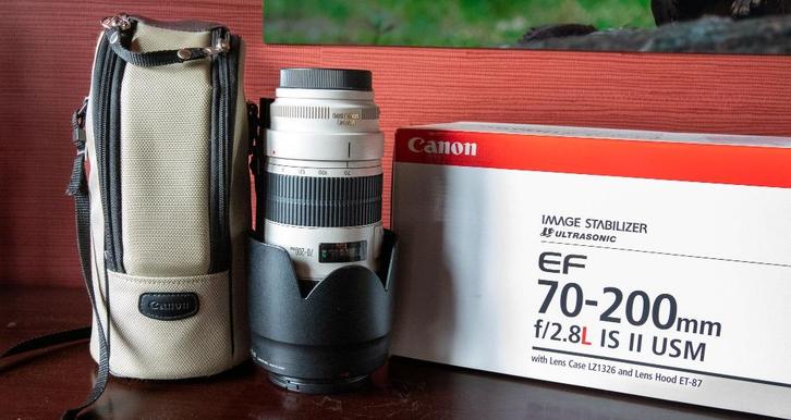 Canon EF 70-200mm f/2.8L IS USM II, Audio, Tv en Foto, Foto | Lenzen en Objectieven, Gebruikt, Telelens, Zoom, Ophalen