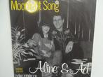 Aline & Ad - Moonlight Song (1982), Cd's en Dvd's, Ophalen of Verzenden, Single