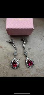 Oorbellen, prachtig chique zilver, 925 en stenen, Ophalen of Verzenden, Nieuw, Zilver, Zilver