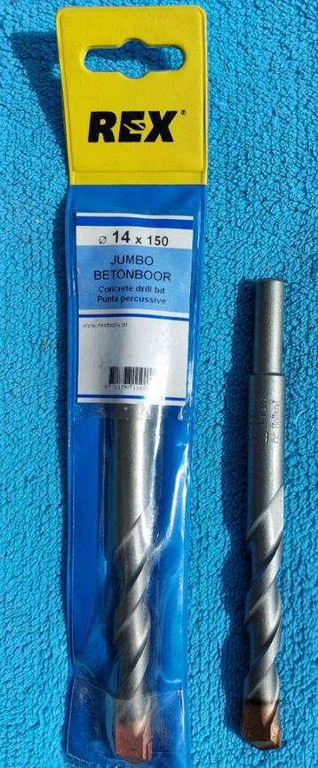 Betonboor dia 14x150 cilindrische schacht.(geen SDS). beschikbaar voor biedingen