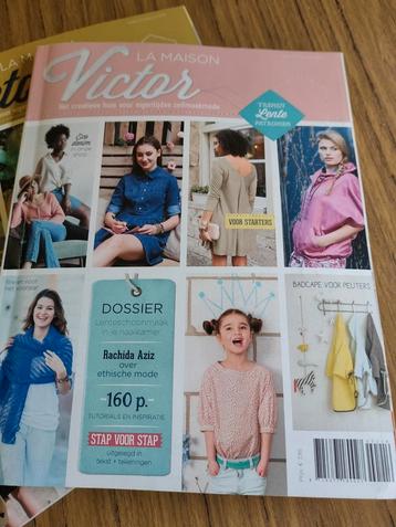 3 x Victor patroon tijdschrift 