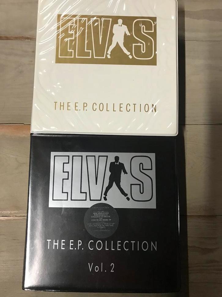 2x7'' EP. Box Elvis presley vol 1+2 ( very Rare), Handtassen en Accessoires, Uiterlijk | Parfum, Zo goed als nieuw, Ophalen of Verzenden