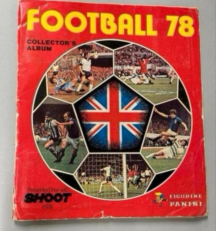 Album d'autocollants de football PANINI 1978, 100 % complet, Collections, Articles de Sport & Football, Comme neuf, Affiche, Image ou Autocollant