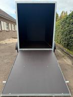Remorque fermée / gesloten aanhanger -750kg ongeremd, Auto diversen, Aanhangers en Bagagewagens, Ophalen