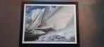 Foto met zeilboot, Diversen, Ophalen, Zo goed als nieuw