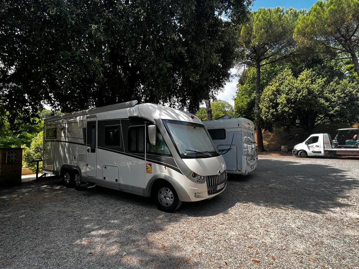 Carthago chic c line XL 5.5, Caravans en Kamperen, Mobilhomes, Particulier, Carthago, Fiat, Automaat, Omvormer, Elektrische opstap