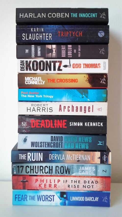 13 Engelstalige pocket thrillers, Boeken, Thrillers, Zo goed als nieuw, Ophalen of Verzenden