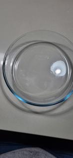 Plat pyrex rond "pyrex "25 cm  diamètre, Glas, Zo goed als nieuw, Ophalen