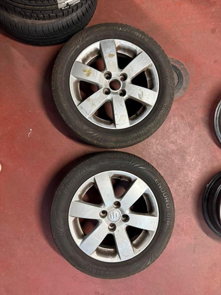 Zomerwielen Suzuki Swift 185/60 R16, Auto diversen, Overige Auto diversen, Ophalen