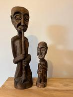 2 statues en bois d'Indonésie, Antiquités & Art, Enlèvement