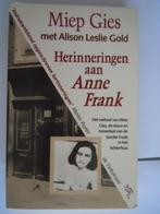 boek Herinneringen aan Anne Frank, Ophalen of Verzenden, Zo goed als nieuw