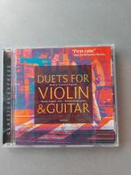 CD. Duos pour violon et guitare. (HM, ÉTATS-UNIS)., Comme neuf, Enlèvement ou Envoi