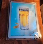 Lichtreclamebord hoegaarden, Verzamelen, Biermerken, Ophalen, Gebruikt, Reclamebord, Plaat of Schild, Overige merken