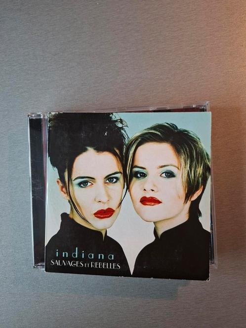 Cd-Single.  Indiana. Sauvages et Rebelles., Cd's en Dvd's, Cd Singles, Ophalen of Verzenden