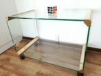 Gallotti & Radice Italy table basse, Ophalen, Zo goed als nieuw, Glas