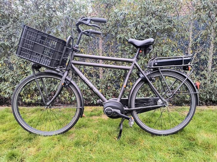 Cortina E-U4 e-bike transportfiets heren + bieden mag!, Vélos & Vélomoteurs, Vélos | Hommes | Vélos pour homme, Comme neuf, Enlèvement