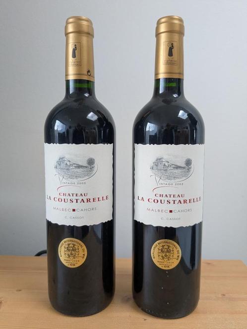 Château La Coustarelle - Cassot Cahors 2005 - rode wijn, Verzamelen, Wijnen, Nieuw, Rode wijn, Frankrijk, Ophalen