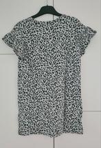 OshKosh korte losse sweatjurk luipaardprint, maat 10/12 jaar, Gebruikt, Meisje, Ophalen of Verzenden, Jurk of Rok