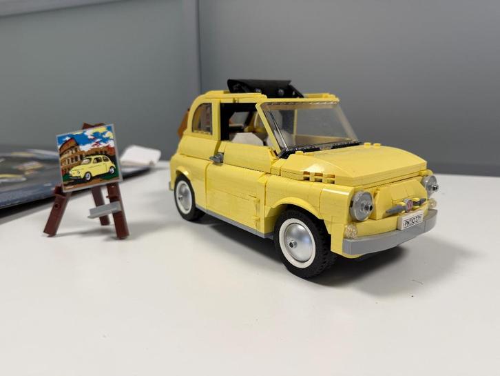 Lego Fiat 500 - 10271, Kinderen en Baby's, Speelgoed | Duplo en Lego, Gebruikt, Lego, Complete set, Ophalen