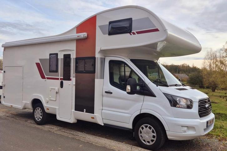Mobilhome Ford, Caravans en Kamperen, Mobilhomes, Particulier, tot en met 4, Alkoof, Ford, Ford, Diesel, Handgeschakeld, Standaard zit