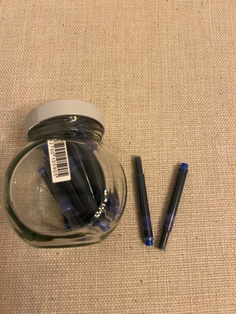 18 cartouches d’encre pour stylo, Collections, Enlèvement ou Envoi, Stylo