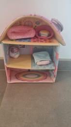 poppen speelhuisje, Kinderen en Baby's, Speelgoed | Poppen, Ophalen, Gebruikt, Babypop