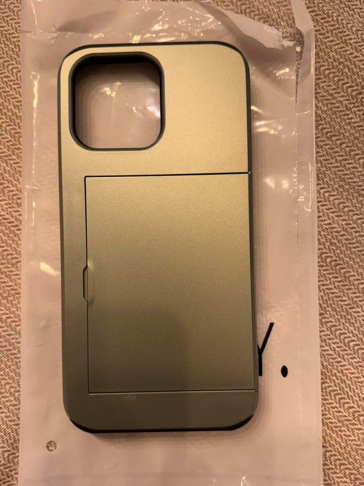 Iphone 15 Pro Max Hoesje Hard Case Met Pas Houder, Telecommunicatie, Mobiele telefoons | Hoesjes en Screenprotectors | Apple iPhone