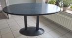 tafel en stoelen, Ophalen, Gebruikt, Ovaal, Kunststof