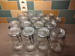 weck bokalen met sluiting (1 liter), Ophalen, Zo goed als nieuw