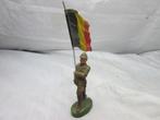Fabrication belge FB soldaat met vlag MB- NB goede staat TOP, Verzamelen, Ophalen of Verzenden