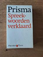 Prisma, spreekwoorden verklaard, Ophalen of Verzenden, Gelezen