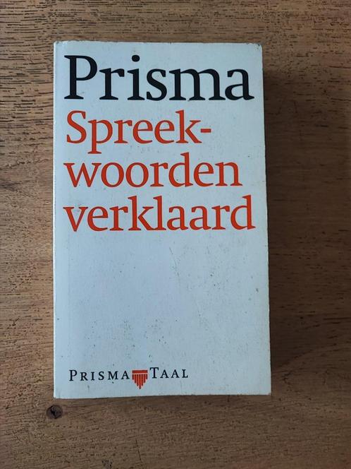 Prisma, spreekwoorden verklaard, Boeken, Woordenboeken, Gelezen, Ophalen of Verzenden