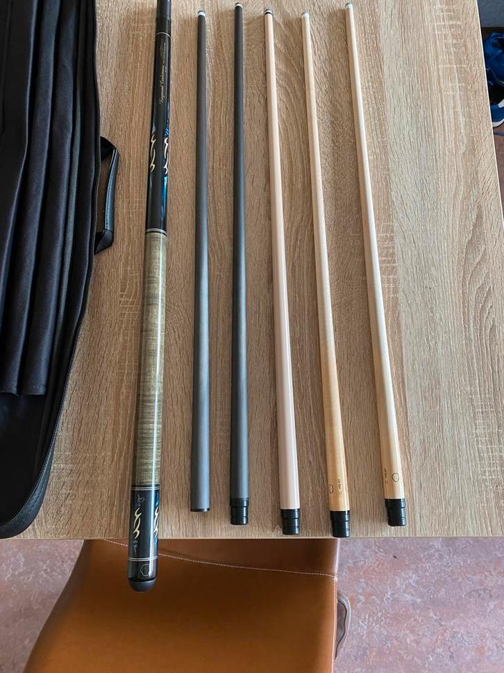 Biljart keu, Sport en Fitness, Biljarten en Poolen, Zo goed als nieuw, Ophalen