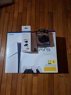 PS5 slim disc met 2 controllers in garantie + pakket, Games en Spelcomputers, Spelcomputers | Sony PlayStation 5, Ophalen of Verzenden