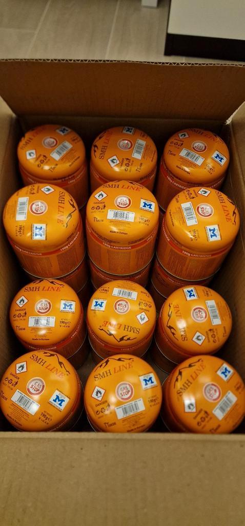 29 stuks gaspatronen 190g cartridges camping gas, Tuin en Terras, Vuurtafels, Ophalen