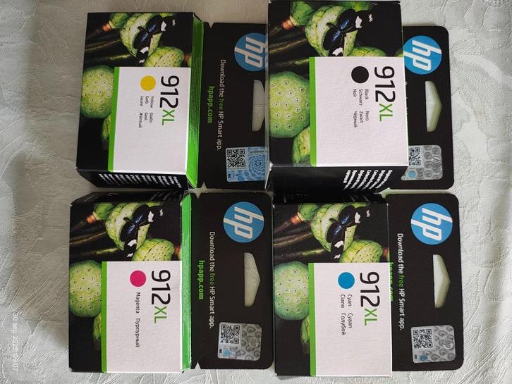 Printercartridges HP912XL (4 kleuren), Computers en Software, Printerbenodigdheden, Nieuw, Cartridge, Ophalen