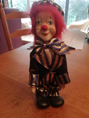Clown van porselein, Verzamelen, Poppen, Ophalen of Verzenden, Zo goed als nieuw