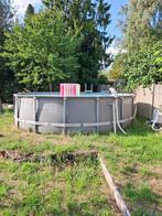 Zwembad Intex 488 x 122 met toebehoren, Gebruikt, Rond, 300 cm of meer, Ophalen