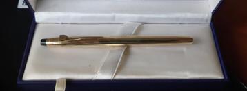 Rare stylo plume cross avec logo Moët et Chandon, Enlèvement ou Envoi, Avec boîte, Cross, Stylo
