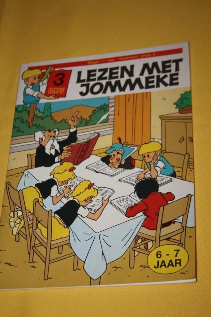 Lezen met Jommeke ( Educatief nr 3 ) Jef Nys 1991, Verzamelen, Stripfiguren, Zo goed als nieuw, Boek of Spel, Ophalen of Verzenden