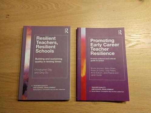Boeken onderwijs over veerkracht bij (beginnende) leerkracht, Boeken, Wetenschap, Zo goed als nieuw, Sociale wetenschap, Ophalen of Verzenden