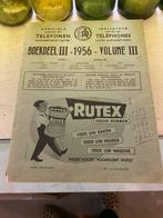 Oude telefoonboek van 1956 boekdeel 3, Ophalen