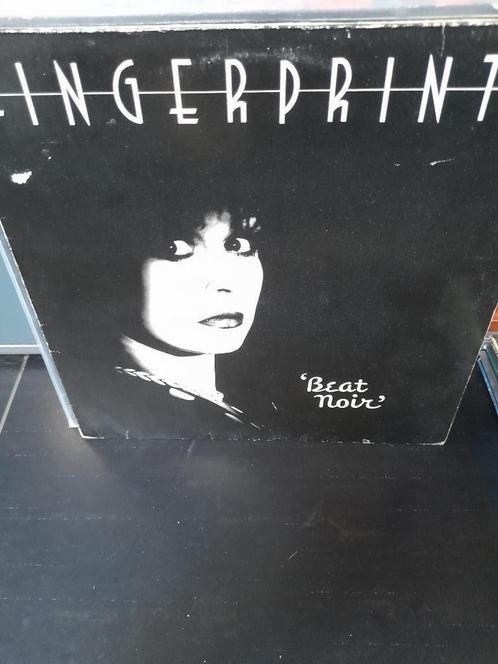 lp - fingerprintz - beat noir, Cd's en Dvd's, Vinyl | Rock, Gebruikt, Overige genres, 12 inch, Ophalen of Verzenden