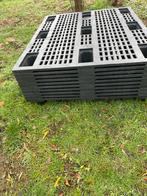 Kunststof paletten 100X120 met schade., Ophalen, Gebruikt