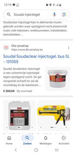Soudal injectiegel opstijgend vocht, Ophalen, Nieuw