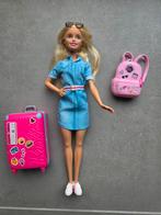 Barbie op reis met alle toebehoren, Kinderen en Baby's, Ophalen, Zo goed als nieuw, Barbie