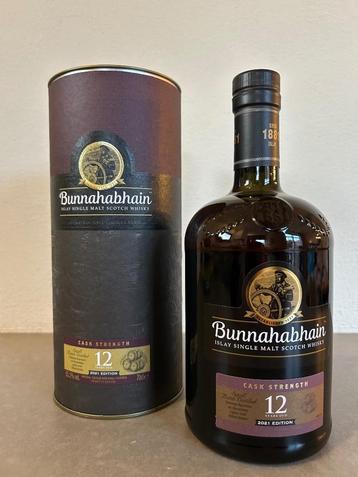 Bunnahabhain 12 Cask Strength 2021 beschikbaar voor biedingen