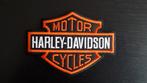 Écusson avec logo Harley Davidson, 83 x 65 mm, Enlèvement ou Envoi, Neuf