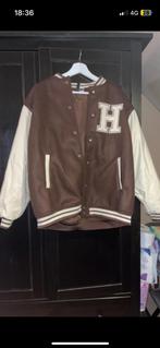 Oversized bomberjack, Ophalen, H&M, Bruin, Nieuw