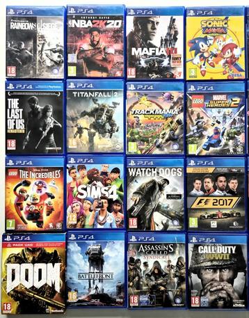 Ruime voorraad Playstation 4 games beschikbaar voor biedingen